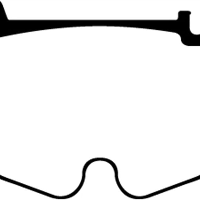 EBC DP31486C - EBCDP31486C - EBC 03-06 Mercedes-Benz CL55 AMG 5.4 Supercharged Redstuff Front Brake Pads - Shipped in Europe - Tuningsupply.com