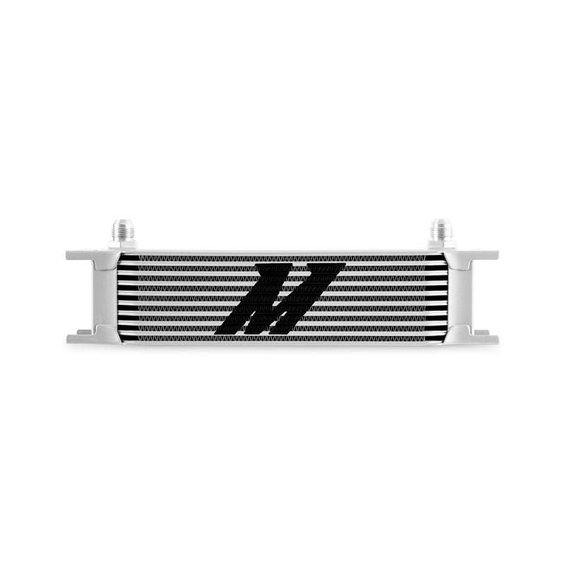 Mishimoto MMOC-10-8SL - MISMMOC-10-8SL - Mishimoto Universal -8AN 10 Row Oil Cooler - Silver - Shipped in Europe - Tuningsupply.com