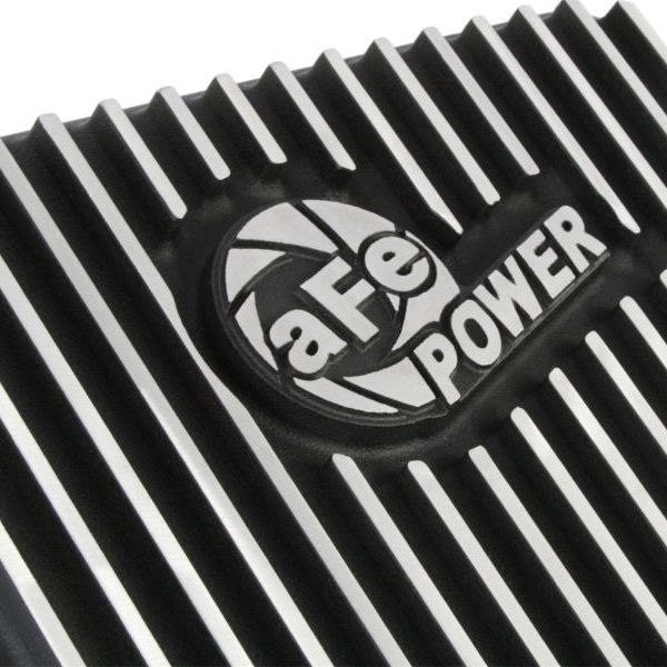 aFe 46-70072 - AFE46-70072 - aFe Power Cover Trans Pan Machined Trans Pan GM Diesel Trucks 01-12 V8-6.6L Machined - Shipped in Europe - Tuningsupply.com