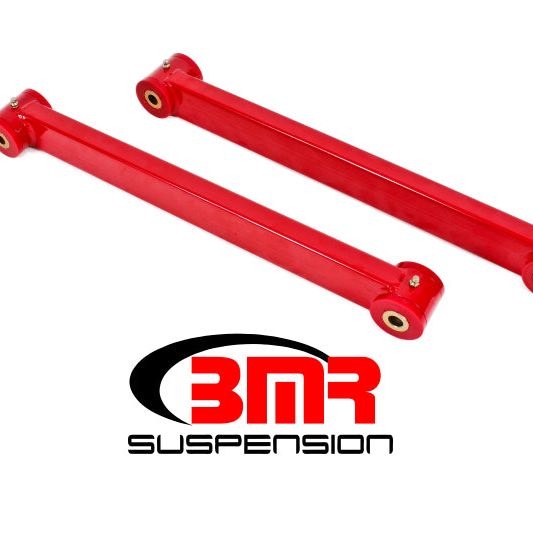 BMR Suspension TCA032R - BMRTCA032R - BMR 05-14 S197 Mustang Non-Adj. Boxed Lower Control Arms (Polyurethane) - Red - Shipped in Europe - Tuningsupply.com