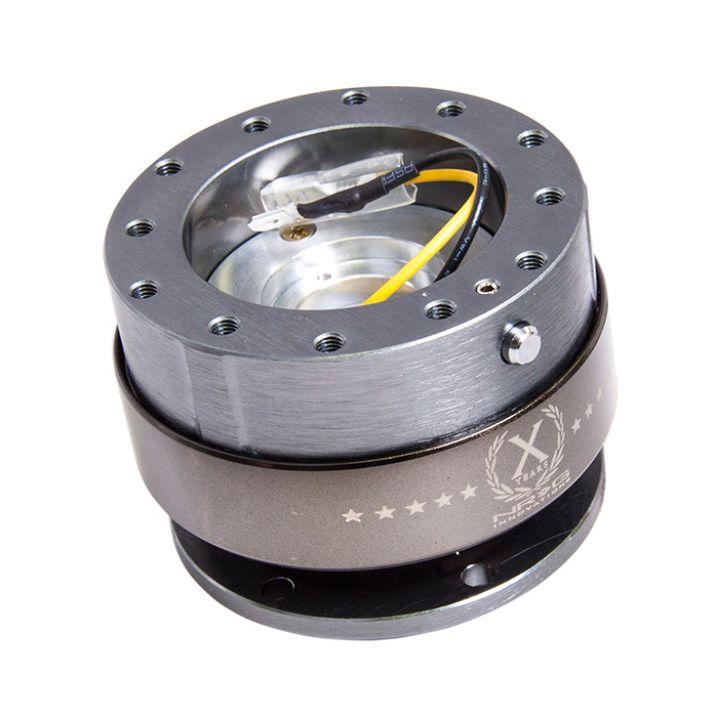 NRG SRK-200GM - NRGSRK-200GM - NRG Quick Release Gen 2.0 - Gunmetal Body / Titanium Chrome Ring - Shipped in Europe - Tuningsupply.com