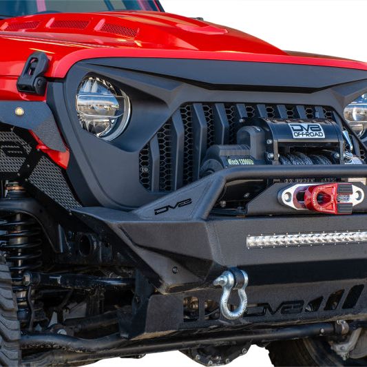 DV8 Offroad GRJL-01 - DVEGRJL-01 - DV8 Offroad 2018+ Jeep JL/ Gladiator Angry Grill - Shipped in Europe - Tuningsupply.com