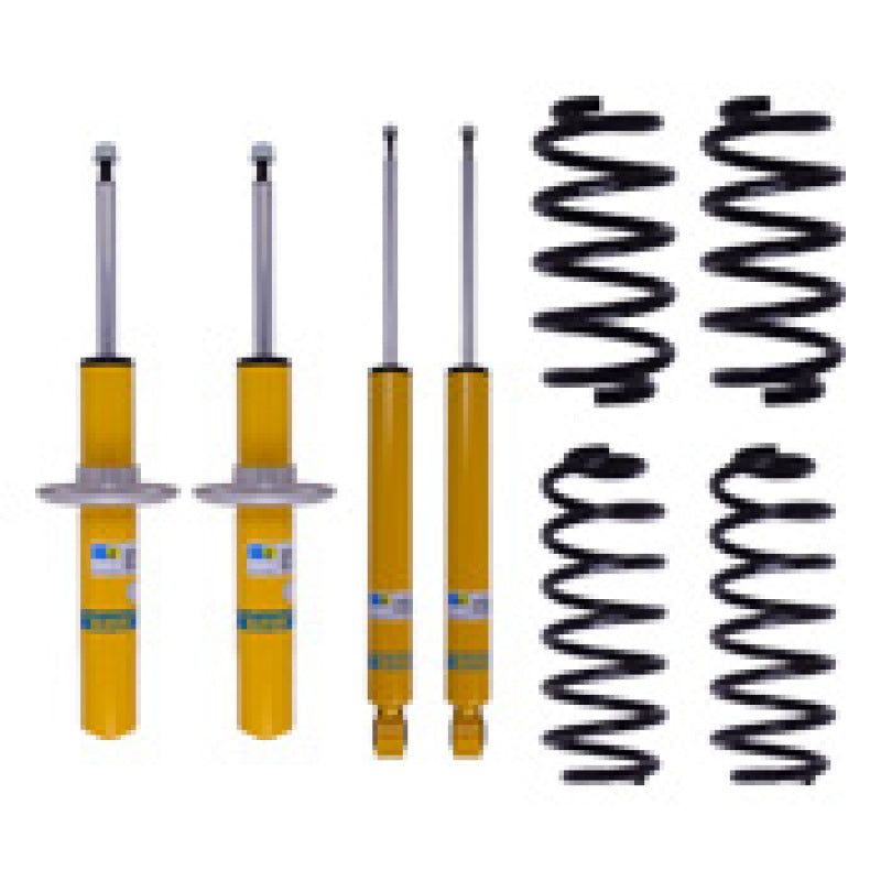 Bilstein 46-183330 - BIL46-183330 - Bilstein B12 2009 Audi A4 Quattro Base Front and Rear Suspension Kit - Shipped in Europe - Tuningsupply.com