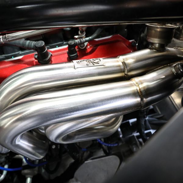 aFe 48-34148-T - AFE48-34148-T - aFe Twisted 304SS Header 2020 Chevy Corvette (C8) 6.2L V8 - Titanium Ceramic Coated - Shipped in Europe - Tuningsupply.com