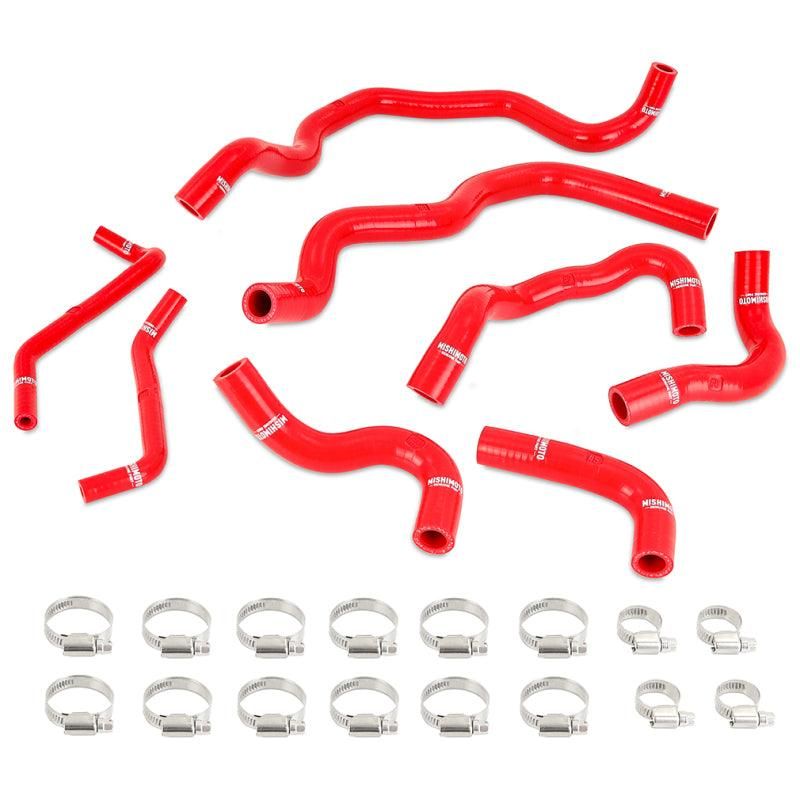 Mishimoto MMHOSE-Q50-16ANCRD - MISMMHOSE-Q50-16ANCRD - Mishimoto 2016+ Infiniti Q50/Q60 3.0T Ancillary Coolant Hose Kit - Red - Shipped in Europe - Tuningsupply.com