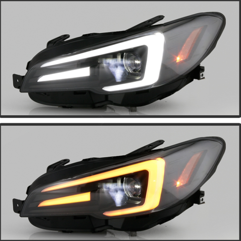 SPYDER 5088109 - SPY5088109 - Spyder Subaru Impreza WRX 15-20 LED High-Power LED Headlights-Black PRO-YD-SWRX15LEDAP-SBSEQ-BK - Shipped in Europe - Tuningsupply.com