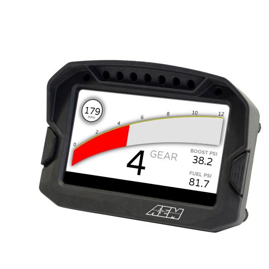 AEM 30-5602 - AEM30-5602 - AEM CD-5G Carbon Digital Dash Display w/ Interal 10Hz GPS & Antenna - Shipped in Europe - Tuningsupply.com