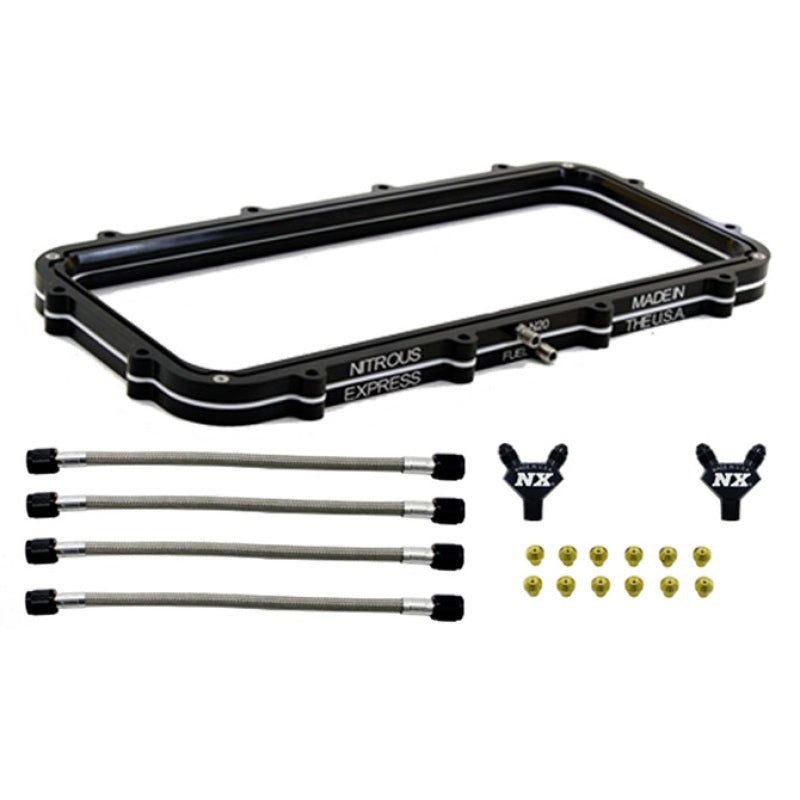 Nitrous Express NX940 - NEXNX940 - Nitrous Express Holley High Ram Plenum Nitrous Plate Conversion - Shipped in Europe - Tuningsupply.com