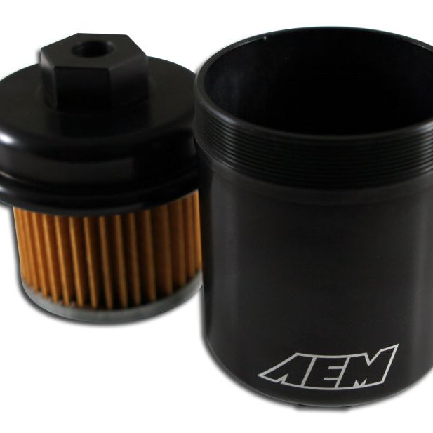 AEM 25-200BK - AEM25-200BK - AEM 94-01 Acura Integra / 94-97 Honda Accord / 96-00 Civic / 97-01 Prelude Black Fuel Filter Kit - Shipped in Europe - Tuningsupply.com