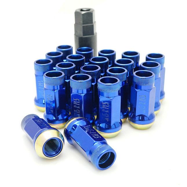 Wheel Mate 32935U - WHM32935U - Wheel Mate Muteki SR45R Lug Nut Kit 12x1.25 - Blue - Shipped in Europe - Tuningsupply.com