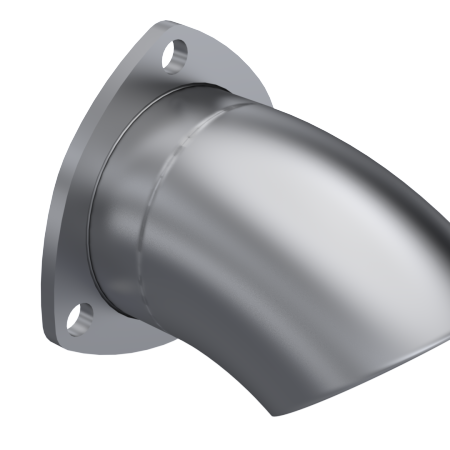 QTP 11300 - QTP11300 - QTP 3in Bolt-On QTEC Adjustable Turn Down - Shipped in Europe - Tuningsupply.com