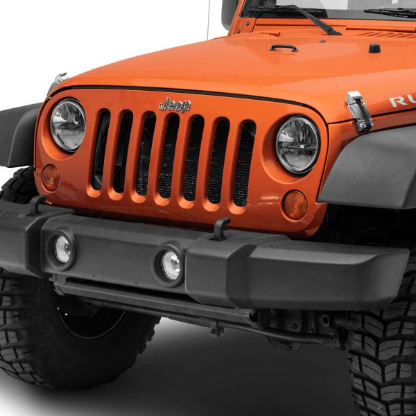 Raxiom J108039 - RAXJ108039 - Raxiom 97-18 Jeep Wrangler TJ/JK Axial Series LED Headlights- Black Housing (Clear Lens) - Shipped in Europe - Tuningsupply.com