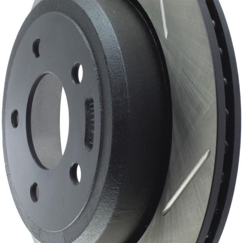 Stoptech 126.61073SL - STO126.61073SL - StopTech Power Slot 03-08 Crown Victoria/Grand Marquis Rear Left Slotted Rotor - Shipped in Europe - Tuningsupply.com