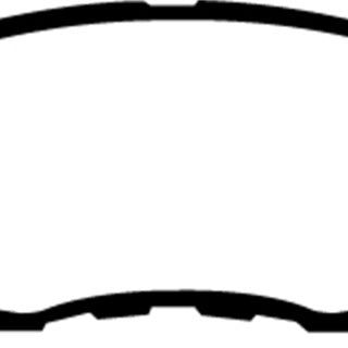 EBC DP61777 - EBCDP61777 - EBC 05-07 Ford F250 (inc Super Duty) 5.4 (2WD) Greenstuff Front Brake Pads - Shipped in Europe - Tuningsupply.com