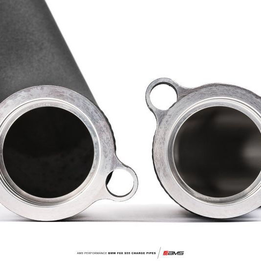 AMS AMS.39.09.0001-1 - AMSAMS.39.09.0001-1 - AMS Performance 15-18 BMW M3 / 15-20 BMW M4 w/ S55 3.0L Turbo Engine Charge Pipes - Shipped in Europe - Tuningsupply.com