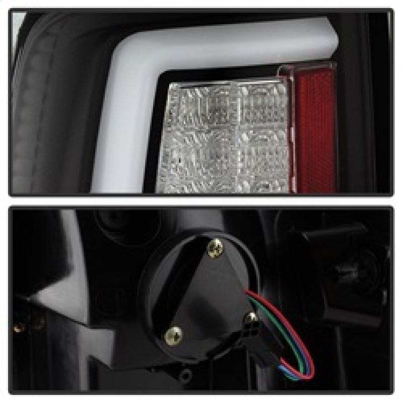 SPYDER 5084057 - SPY5084057 - Spyder Dodge Ram 2013-2014 Light Bar LED Tail Lights - Black ALT-YD-DRAM13V2-LED-BK - Shipped in Europe - Tuningsupply.com