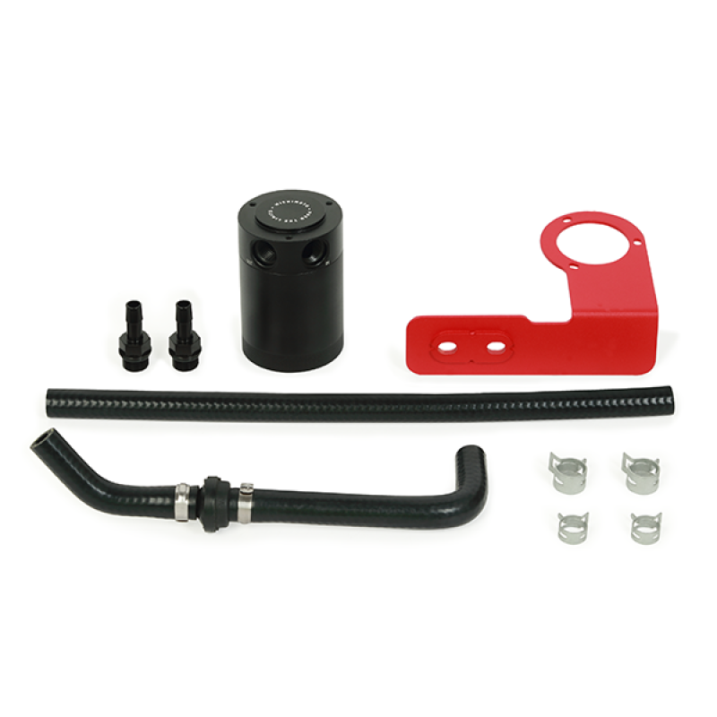 Mishimoto MMBCC-ACRD15-18PBERD - MISMMBCC-ACRD15-18PBERD - Mishimoto 2018+ Honda Accord 1.5T Direct Fit Catch Can - Red Bracket - Shipped in Europe - Tuningsupply.com