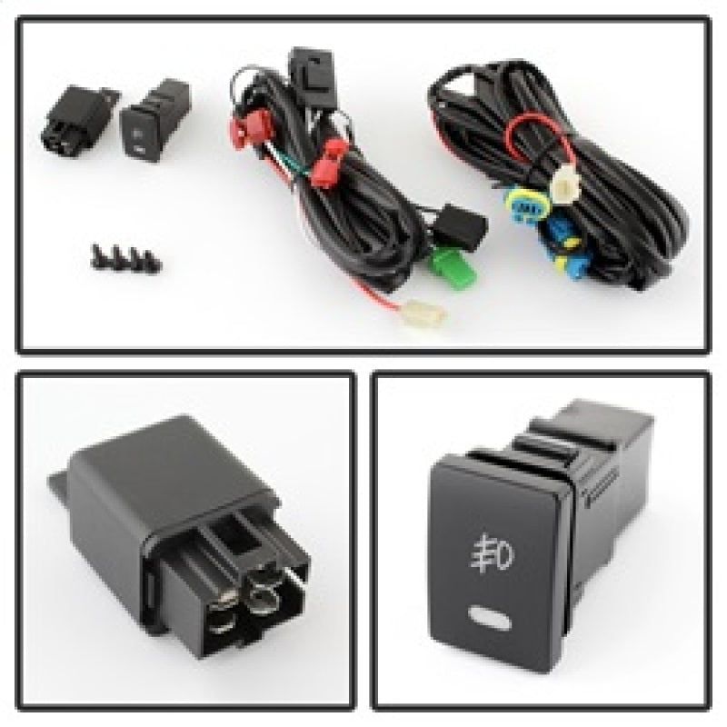 SPYDER 5077707 - SPY5077707 - Spyder Toyota Tundra 2014+ OEM Fog Lights W/Switch- Smoked FL-CL-TTU14-SM - Shipped in Europe - Tuningsupply.com