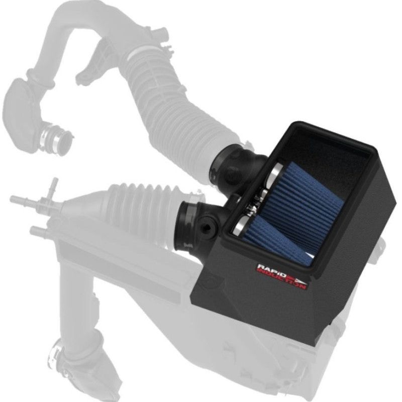 aFe 52-10003R - AFE52-10003R - aFe Rapid Induction Cold Air Intake System w/Pro 5R Filter 19-20 Ford Edge V6 2.7L (tt) - Shipped in Europe - Tuningsupply.com