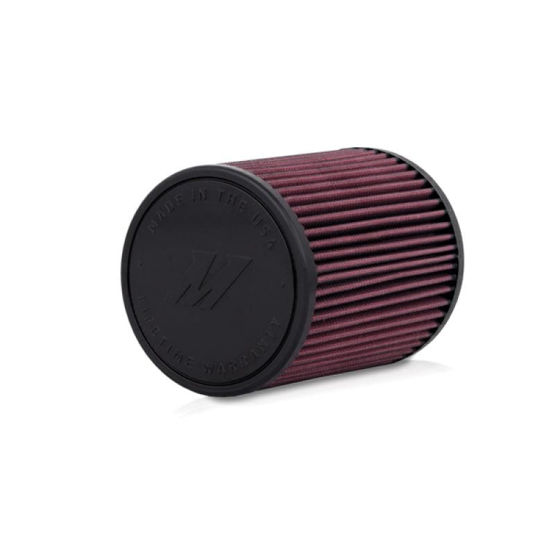 Mishimoto MMAF-2756 - MISMMAF-2756 - Mishimoto Universal fit, Performance Air Filter, 2.75In Inlet, 6In filter length Red - Shipped in Europe - Tuningsupply.com