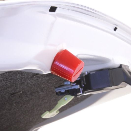 Perrin Performance PSP-BDY-502RD - PERPSP-BDY-502RD - PERRIN 15-25 Subaru WRX / 15-21 STI Adjustable Trunk Bumper Set (2pcs) - Red - Shipped in Europe - Tuningsupply.com