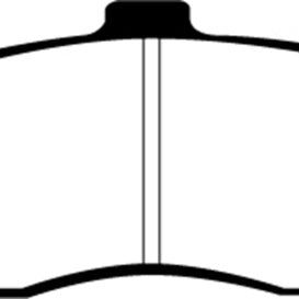 EBC DP41162R - EBCDP41162R - EBC 03-04 Cadillac XLR 4.6 Yellowstuff Front Brake Pads - Shipped in Europe - Tuningsupply.com