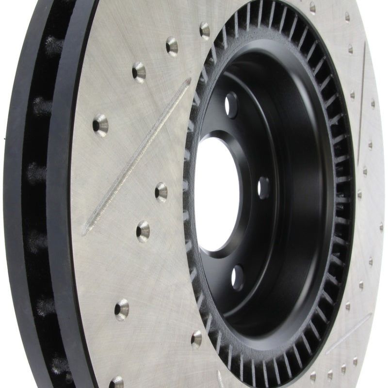 Stoptech 127.33134R - STO127.33134R - StopTech Slotted & Drilled Sport Brake Rotor - Shipped in Europe - Tuningsupply.com