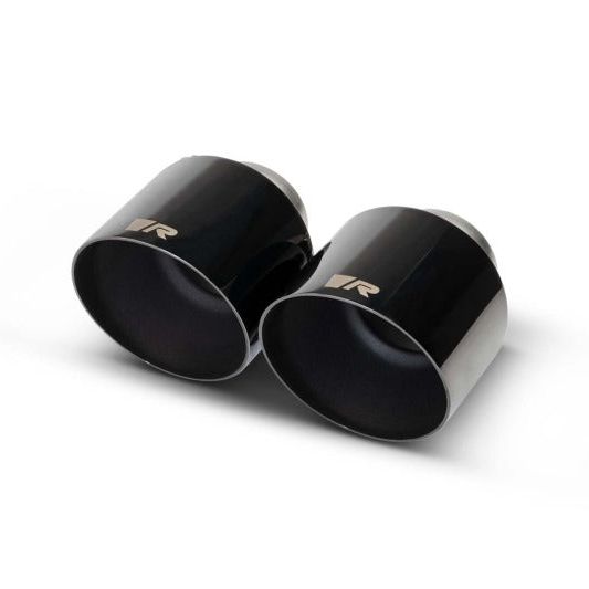 Remus 0426 80SABR - RMS0426 80SABR - Remus 2019 Toyota GR Supra 115mm Angled Stamped Black Chrome Tail Pipe Set - Shipped in Europe - Tuningsupply.com