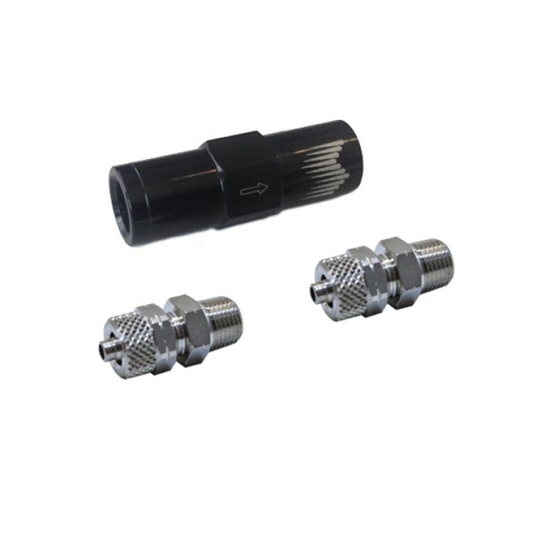 Snow Performance SNO-8CV-QC - SNOSNO-8CV-QC - Snow Performance High Flow Water Check Valve Quick-Connect Fittings (For 1/4in. Tubing) - Shipped in Europe - Tuningsupply.com