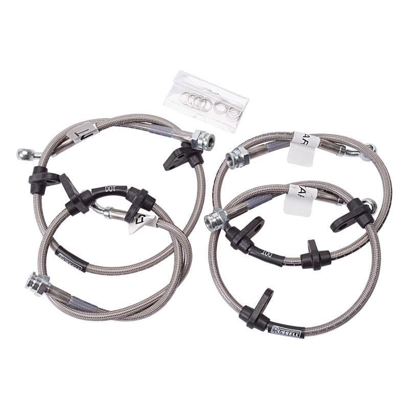 Russell 684550 - RUS684550 - Russell Performance 88-91 Honda Civic EX/ Si / CRX Si Brake Line Kit - Shipped in Europe - Tuningsupply.com