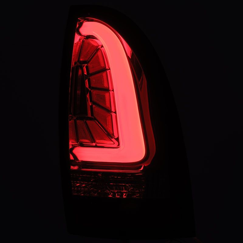 AlphaRex 680040 - ARX680040 - AlphaRex 05-15 Toyota Tacoma PRO-Series LED Tail Lights Red Smoke - Shipped in Europe - Tuningsupply.com