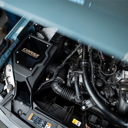 CORSA Performance 47003 - COR47003 - Corsa 2021-2025 Ford Bronco 2.7L Cold Air Intake With MaxFlow 5 Oiled Filter - Shipped in Europe - Tuningsupply.com