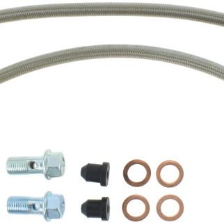 Stoptech 950.44505 - STO950.44505 - StopTech 00-05 Celica GT-S/05-08 Scion tC Stainless Steel Rear Brake Lines - Shipped in Europe - Tuningsupply.com