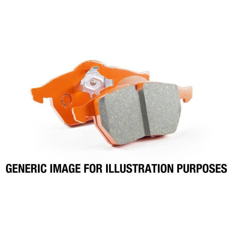 EBC ED91888 - EBCED91888 - EBC 2016+ Chrysler Pacifica (Ru) 3.6L Extra Duty Front Brake Pads - Shipped in Europe - Tuningsupply.com