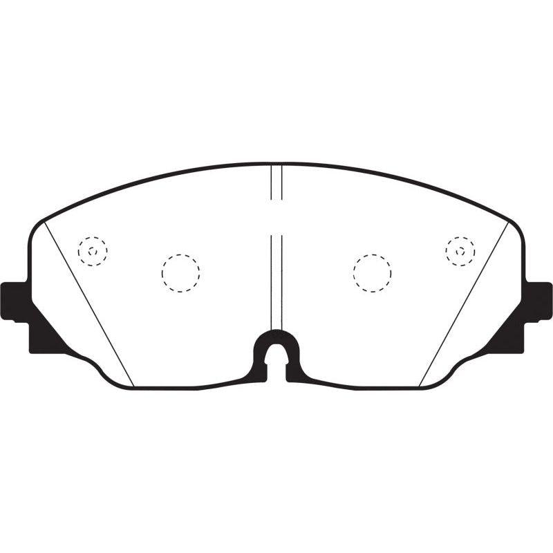 EBC UD2074 - EBCUD2074 - EBC 17+ Volkswagen Atlas 2.0L Turbo Ultimax Front Brake Pads - Shipped in Europe - Tuningsupply.com