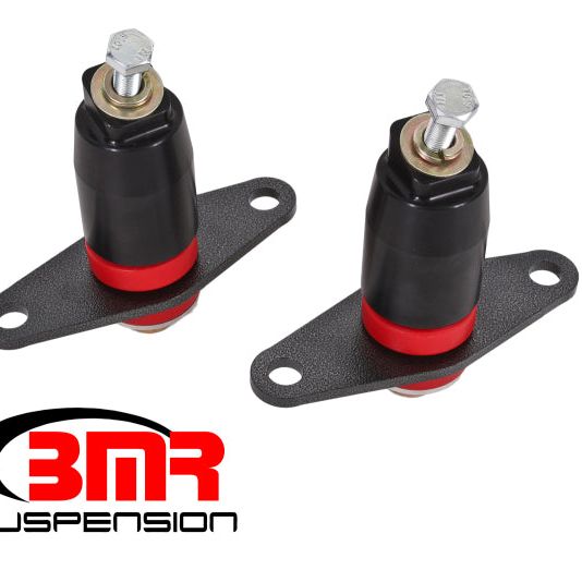BMR Suspension MM009 - BMRMM009 - BMR 16-17 6th Gen Camaro Motor Mount Kit (Polyurethane) - Black Anodized - Shipped in Europe - Tuningsupply.com