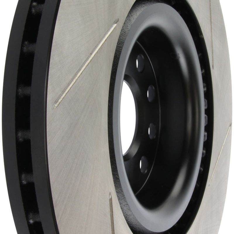 Stoptech 126.33112SR - STO126.33112SR - StopTech Power Slot 09 VW CC (Passat CC) / 06-09 Passat Front Right Slotted Rotor - Shipped in Europe - Tuningsupply.com