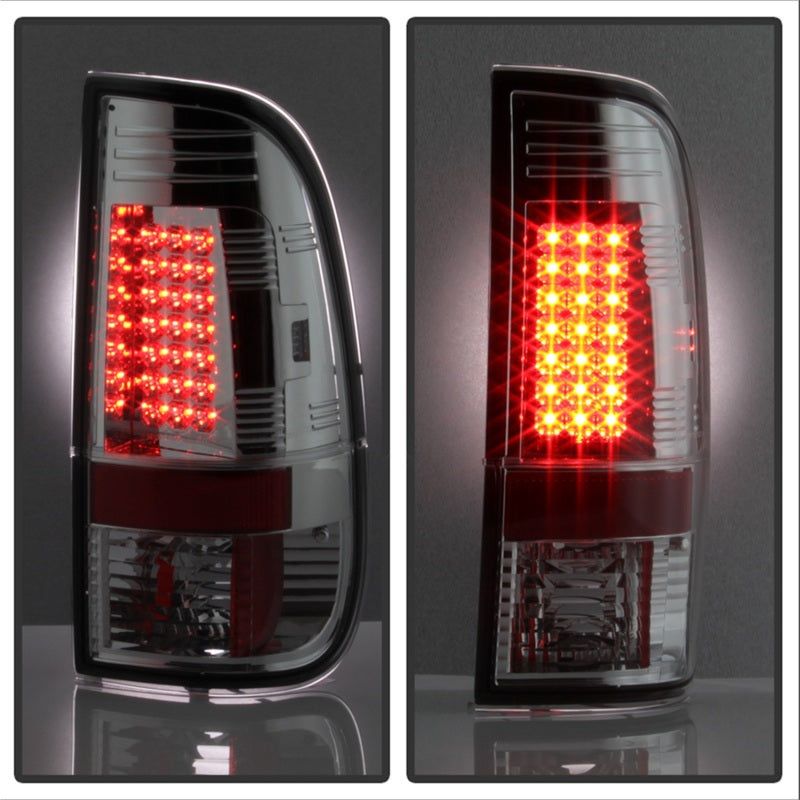 SPYDER 5003478 - SPY5003478 - Spyder Ford F150 side 97-03/F250/350/450 Super Duty 99-07 LED Tail Lights Chrm ALT-YD-FF15097-LED-C - Shipped in Europe - Tuningsupply.com
