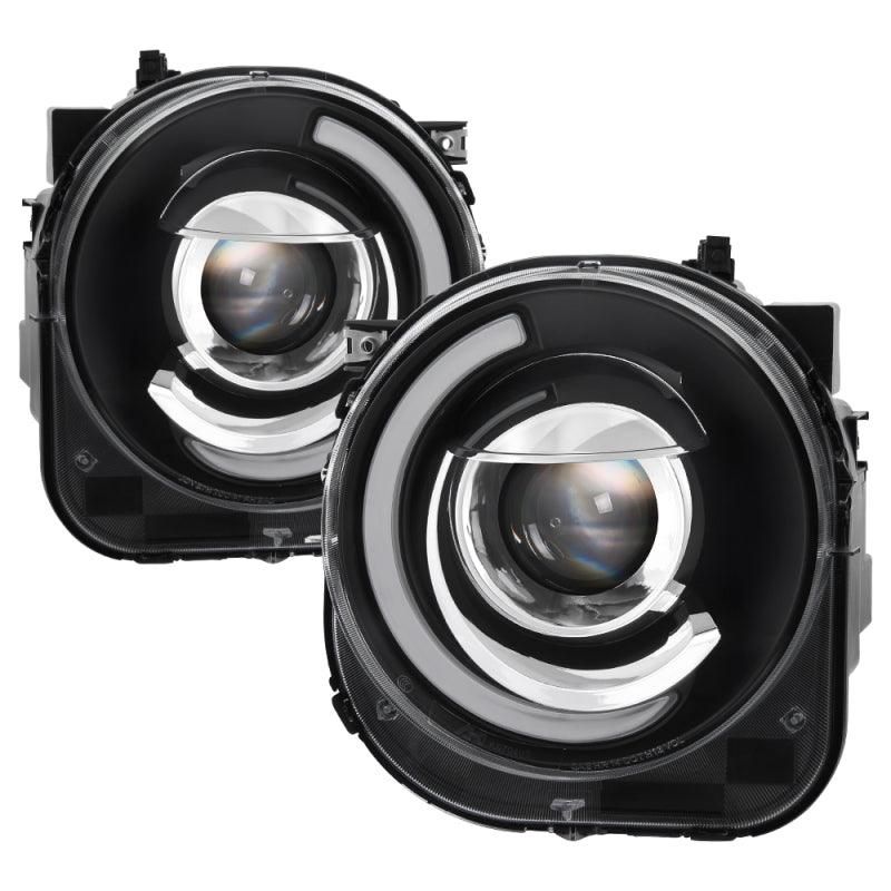 SPYDER 9039720 - SPY9039720 - xTune 15-17 Jeep Renegade Light Bar DRL Projector Headlights -Black (PRO-JH-JREN-LBDRL-BK) - Shipped in Europe - Tuningsupply.com