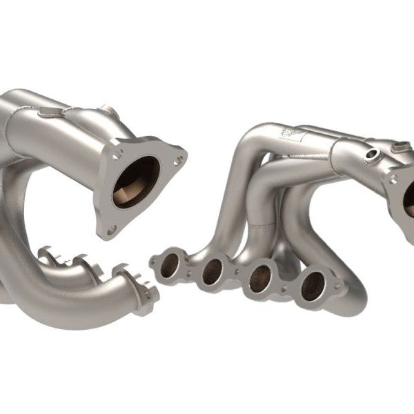 aFe 48-34148-T - AFE48-34148-T - aFe Twisted 304SS Header 2020 Chevy Corvette (C8) 6.2L V8 - Titanium Ceramic Coated - Shipped in Europe - Tuningsupply.com