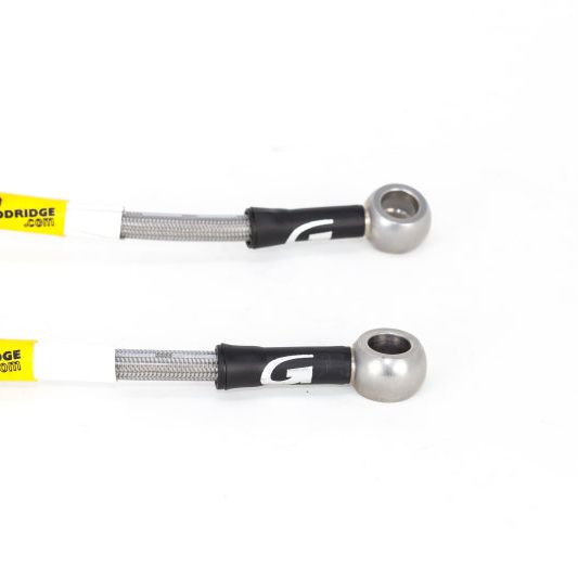 Goodridge 12366 - GRI12366 - Goodridge 15-17 Ford Mustang GT Stainless Steel Brake Line Kit - Shipped in Europe - Tuningsupply.com