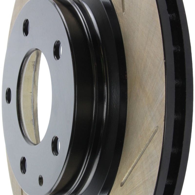Stoptech 126.45052SL - STO126.45052SL - StopTech Power Slot 93-95 Mazda RX-7 SportStop Slotted Rear Left Rotor - Shipped in Europe - Tuningsupply.com