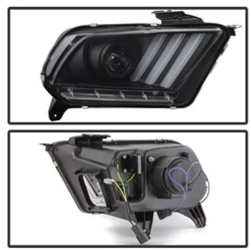 SPYDER 5084569 - SPY5084569 - Spyder Ford Mustang 10-13 Projector Headlights - HID Model Only - Black PRO-YD-FM2010V2-HID-BK - Shipped in Europe - Tuningsupply.com