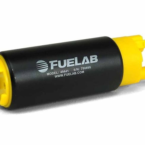 Fuelab 49441 - FLB49441 - Fuelab 494 High Output In-Tank Electric Fuel Pump - 340 LPH In Offset From Out - Shipped in Europe - Tuningsupply.com