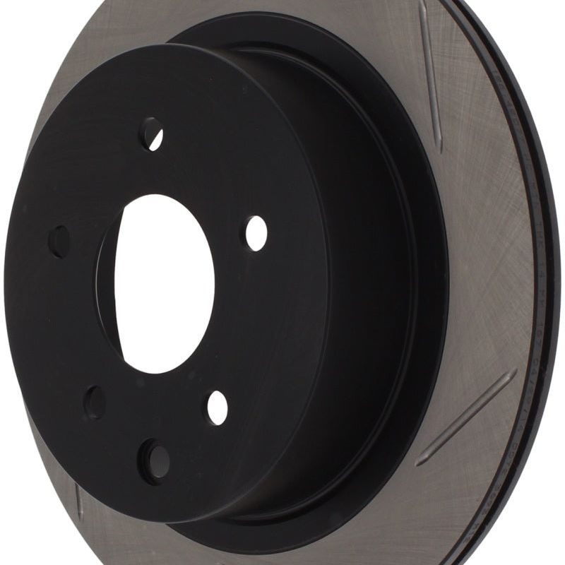 Stoptech 126.42077SL - STO126.42077SL - StopTech Power Slot 03-05 350Z / 03-04 G35 / 03-05 G35X SportStop Slotted Rear Left Rotor - Shipped in Europe - Tuningsupply.com