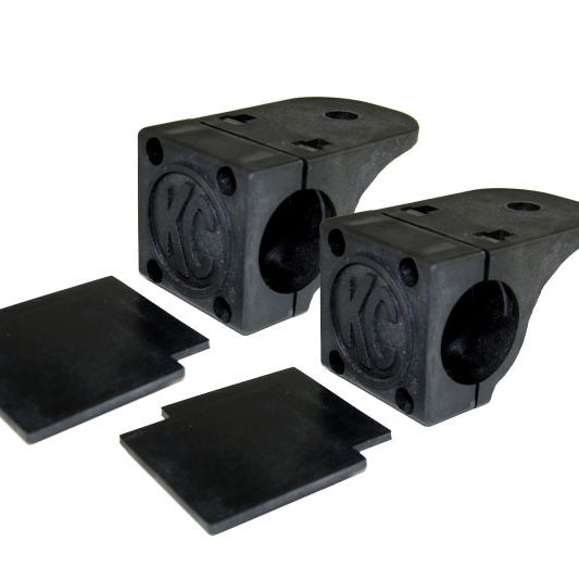 KC HiLiTES 73011 - KCL73011 - KC HiLiTES Universal Tube Clamp Light Mount Bracket Set / 1.25in. to 1.5in. Bar (Pair) - Shipped in Europe - Tuningsupply.com