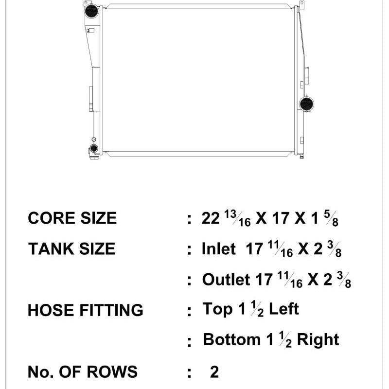 CSF 3055 - CSF3055 - CSF 99-06 BMW 323i / 99-05 BMW 325i / 99-06 BMW 328i / 99-05 BMW 330i / 03-05 BMW Z4 Radiator - Shipped in Europe - Tuningsupply.com