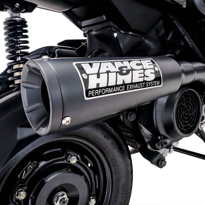 Vance and Hines 48241 - VAH48241 - Vance & Hines HONDA 17-22 Navi Upswp Exh Black Slip-On Exhaust - Shipped in Europe - Tuningsupply.com