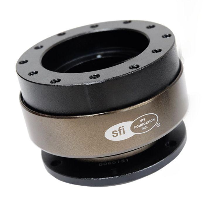 NRG SRK-200-1BK - NRGSRK-200-1BK - NRG Quick Release Gen 2.0 - Black Body / Chrome Ring SFI Spec 42.1 - Shipped in Europe - Tuningsupply.com