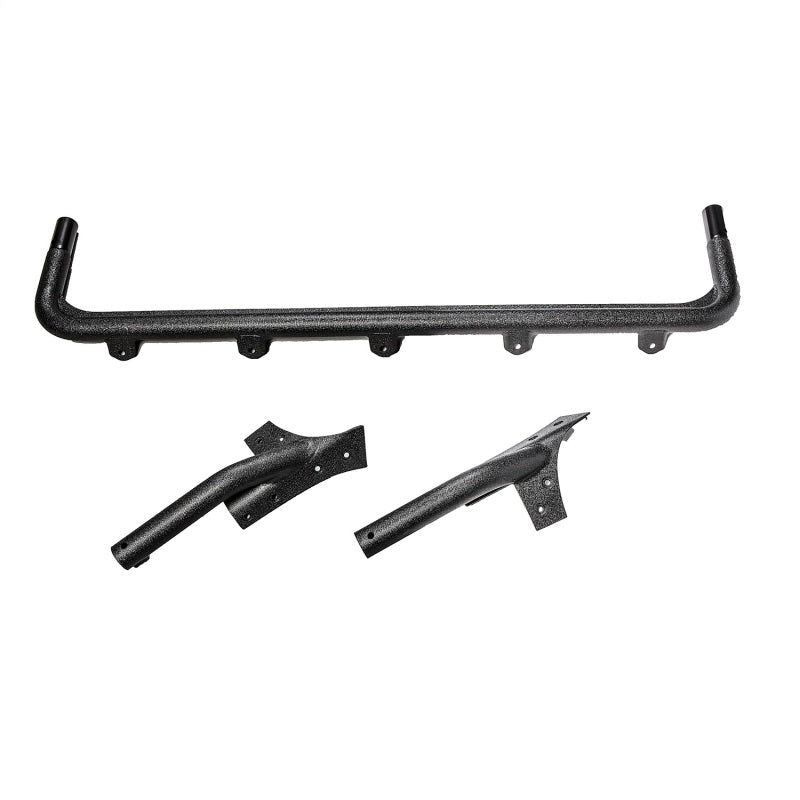 Rugged Ridge 11232.21 - RUG11232.21 - Rugged Ridge 07-18 Jeep Wrangler JK Textured Black Windshield Mount Light Bar - Shipped in Europe - Tuningsupply.com